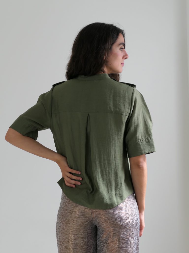 Blusas & tops Vila Blusa Vialinine Verde de Rouge