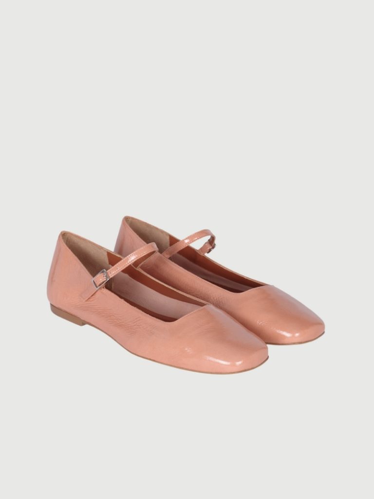 Zapatos Augusta The Brand Bailarina Julieta Glossy Blush de Augusta The Brand