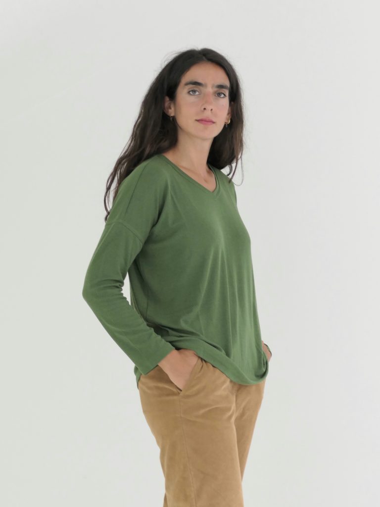 Camisetas Absolut Cashmere Camiseta Callum Kaki de Absolut Cashmere