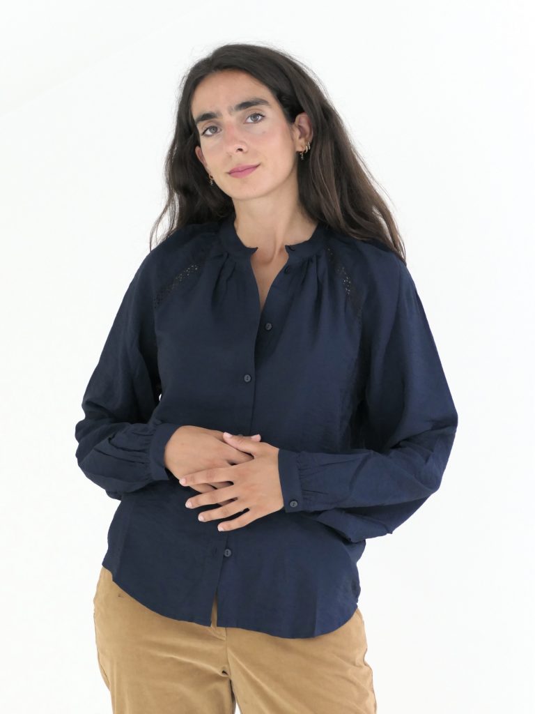 Blusas & tops Vila Blusa Vidogma Navy de Vila