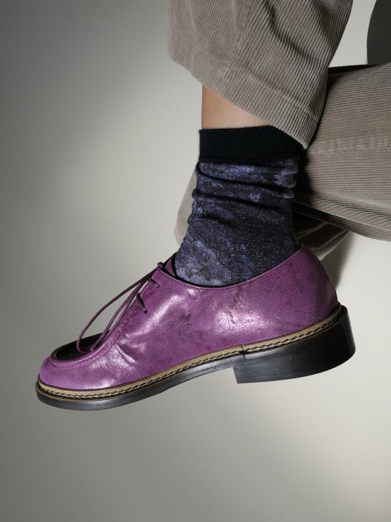 Zapatos Naguisa Zapato Khov Purple Metal de Naguisa