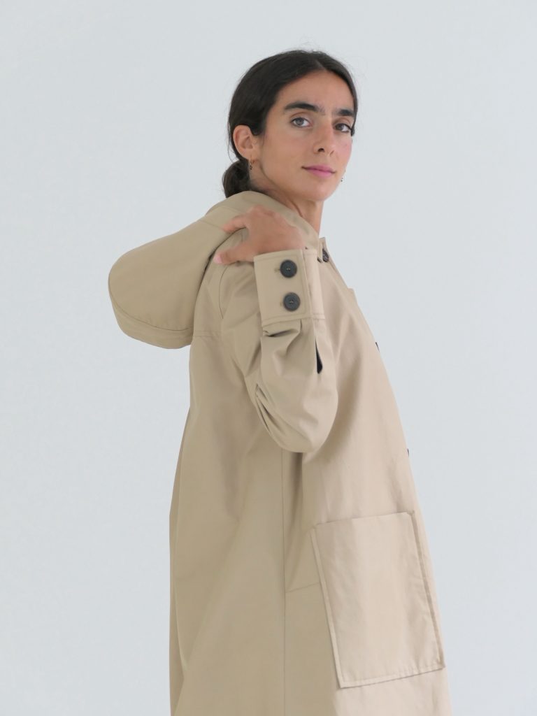 Abrigos & chaquetas Etiem Gabardina Larga Camel de Etiem