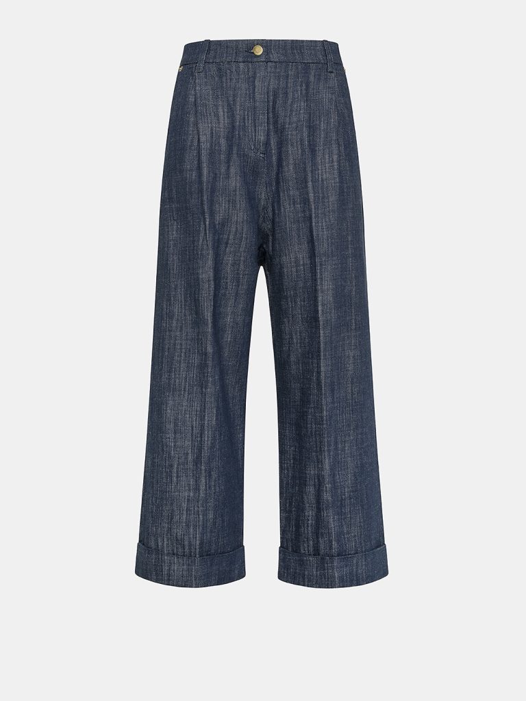 Pantalones Momonì Pantalón Grecale Denim de Momoni