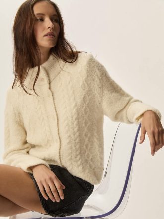 Cárdigan Croquito Creme de Des Petits Hauts