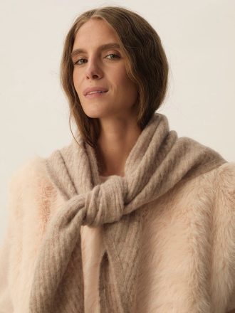 Foulard  Aubelle loup de Des Petits Hauts