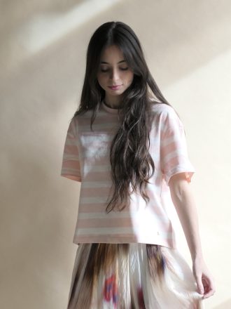 Camiseta Filma Bulle Ecru de Des Petits Hauts