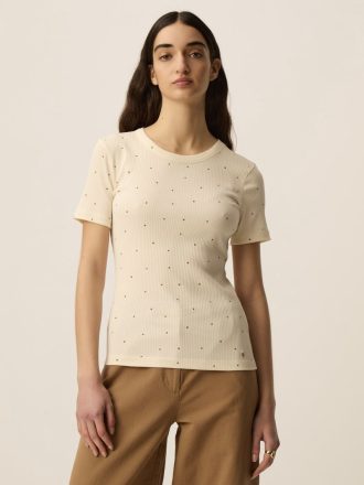 Camiseta Hava Ecru Mousse de Des Petits Hauts