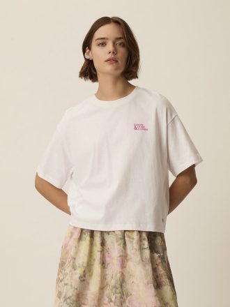 Camiseta Jenael Ecru de Des Petits Hauts