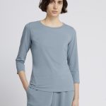 Camiseta Obliqua Azul de MM by Max Mara